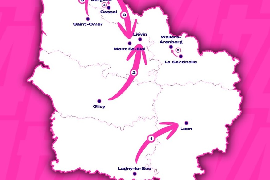 Les 4 Jours de Dunkerque passent par Laon en 2026.