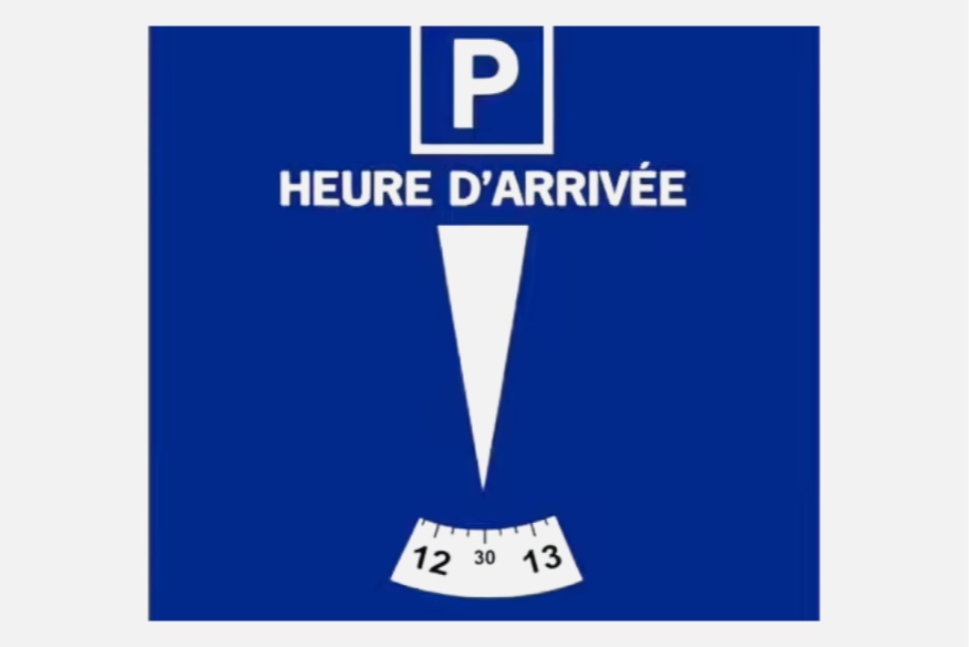 Avesnes/Helpe : distribution de disques de stationnement pour rappeler les bonnes manières. 