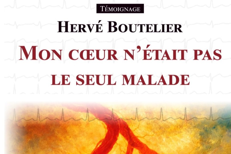 Laon : Hervé Boutelier raconte son infarctus dans un livre.