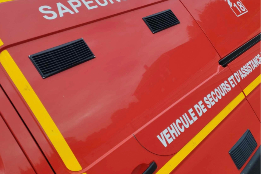 Incendie à la décharge de Flavigny-le-Grand-et-Beaurain.