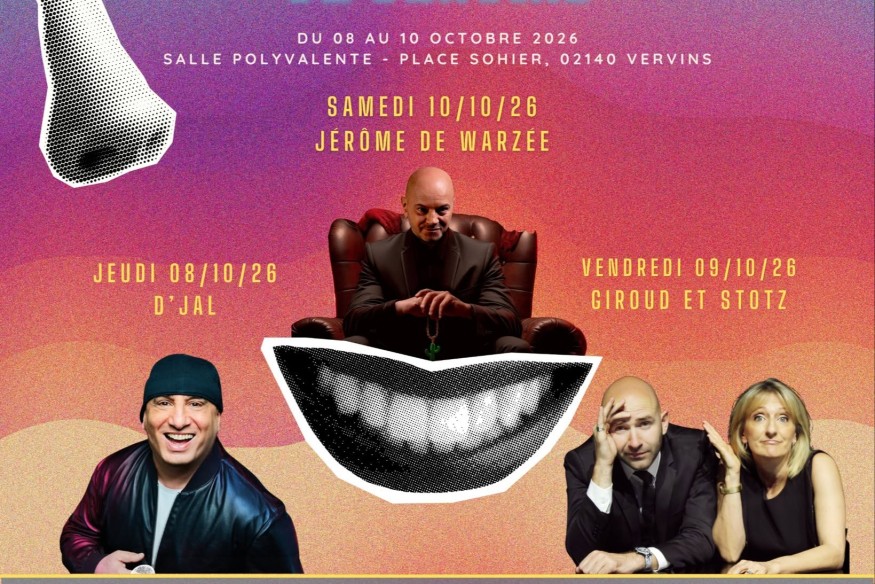 Le Festival du Rire de Vervins dévoile sa programmation.