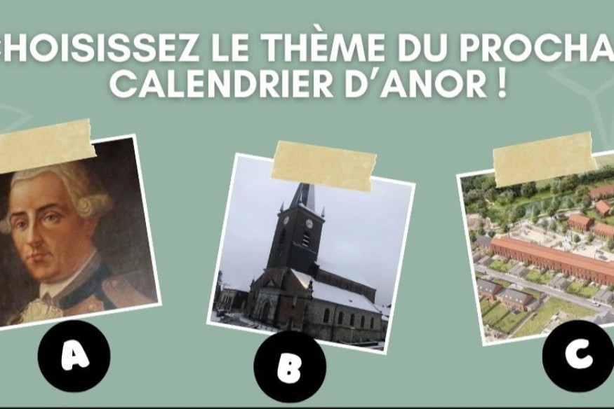 Anor : les habitants invités à choisir la thématique du calendrier municipal 2027.