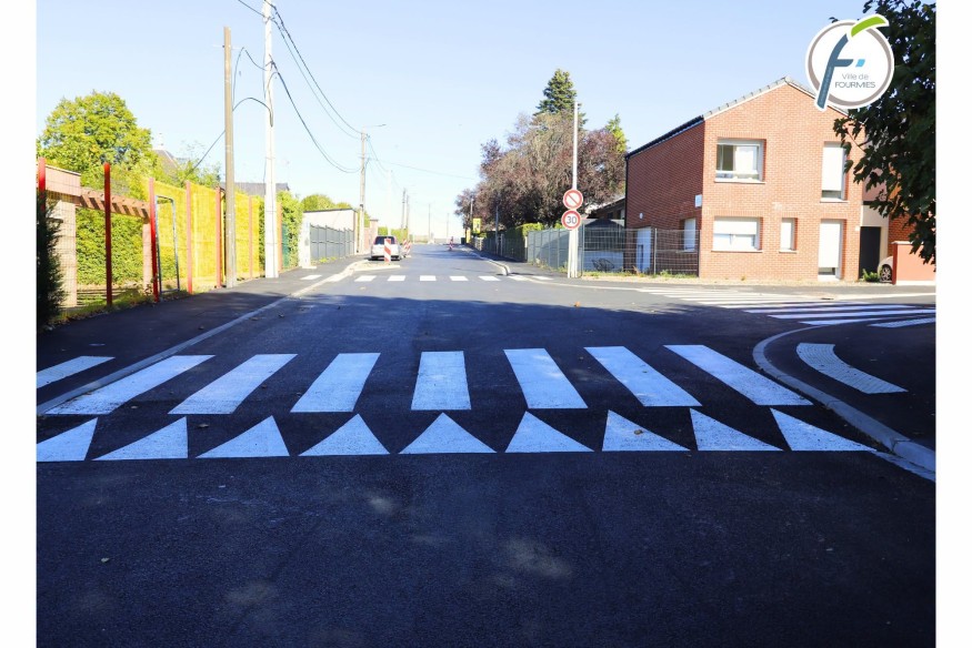 Fourmies : dernière phase de travaux des rues Bouret et Joliot-Curie.